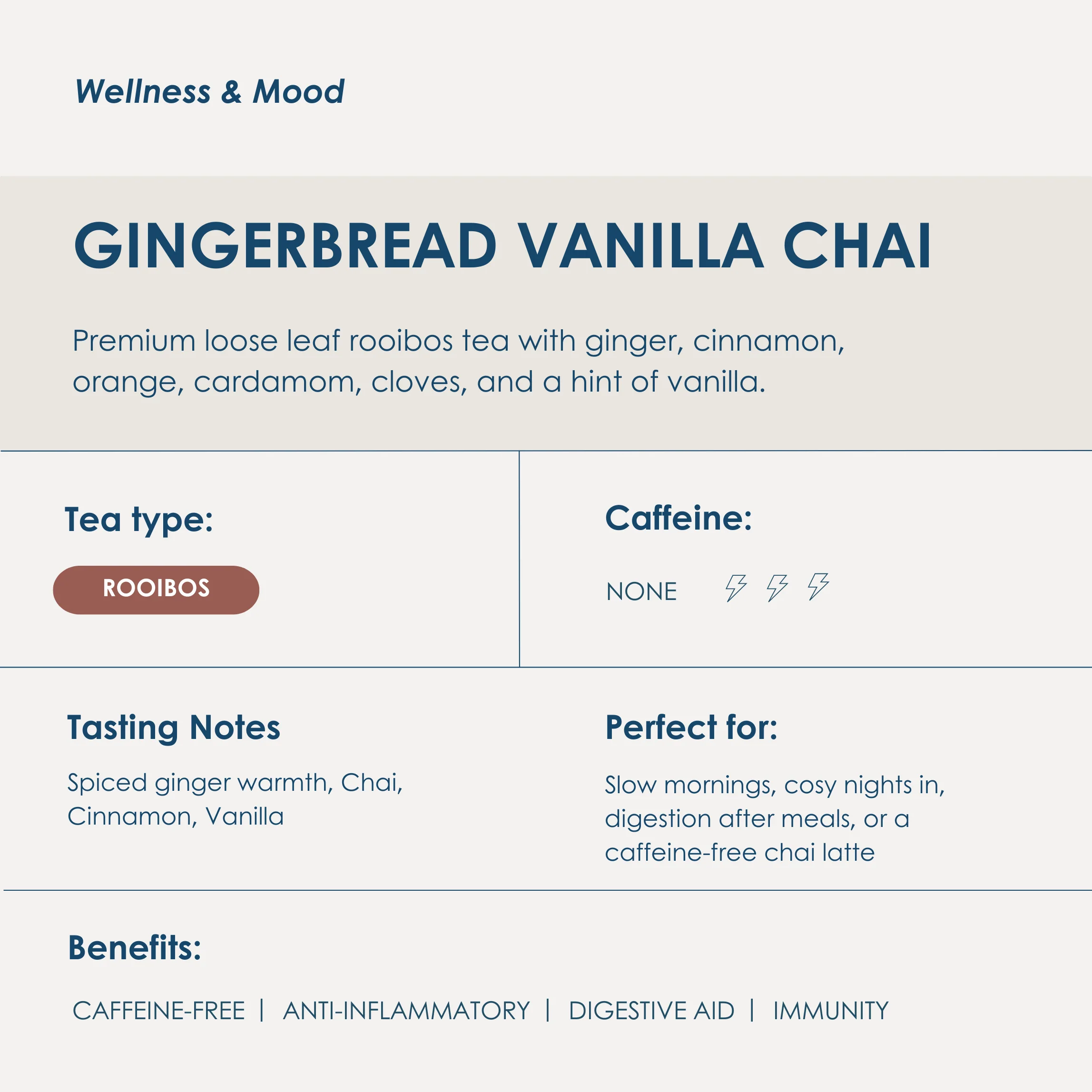 Gingerbread Vanilla Chai - Image 7