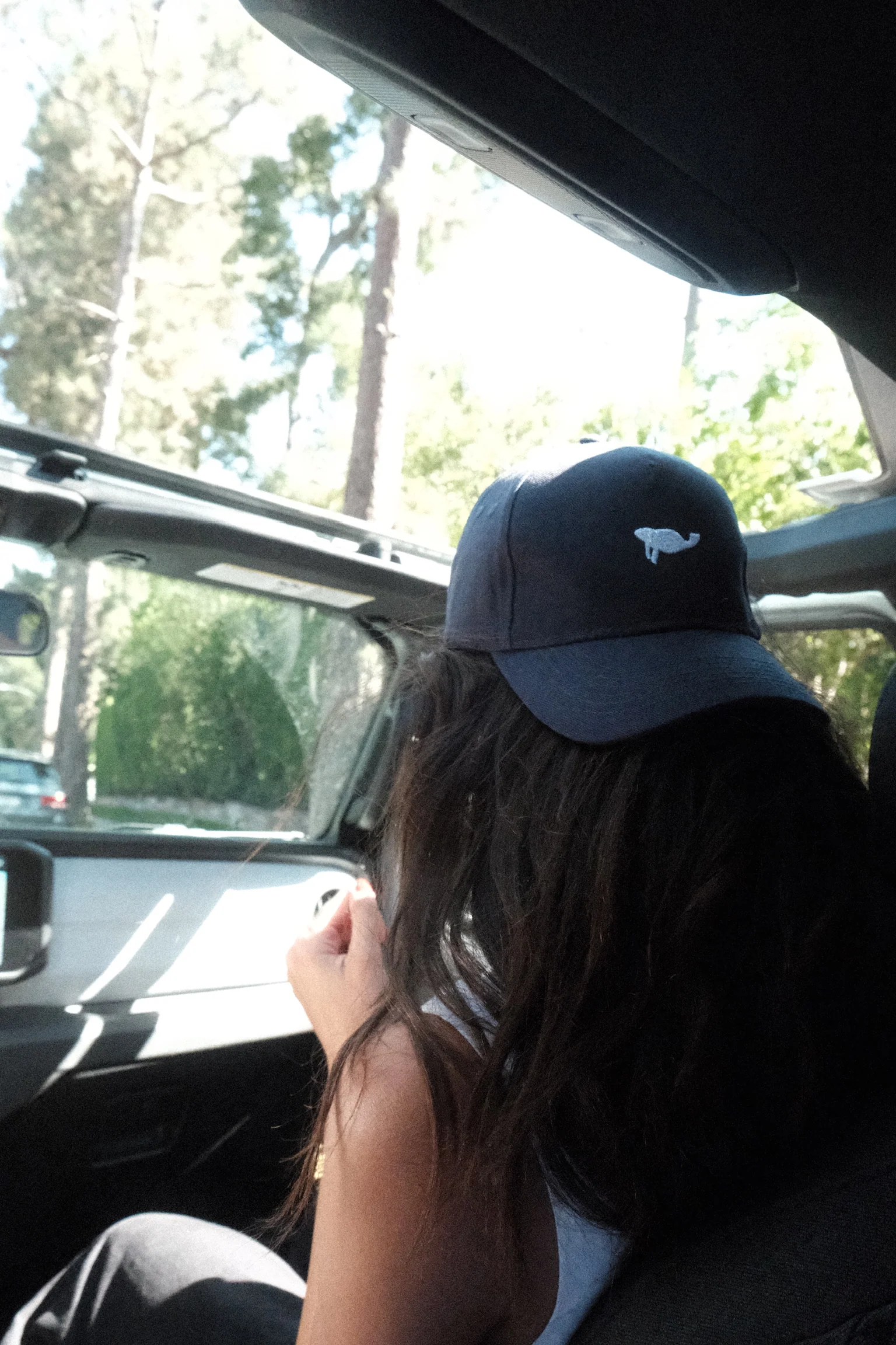 Marna Navy Baseball Cap - Image 3